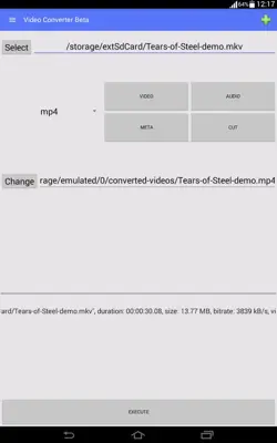 Video Converter Beta android App screenshot 12